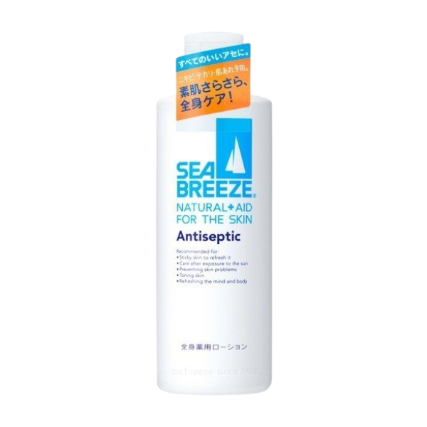 Shiseido - Sea Breeze Natural + Aid For the Skin Antiseptic Whole Body Medicinal Lotion - 230ml Top Merken Winkel